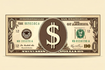 Ilustrasi dollar
