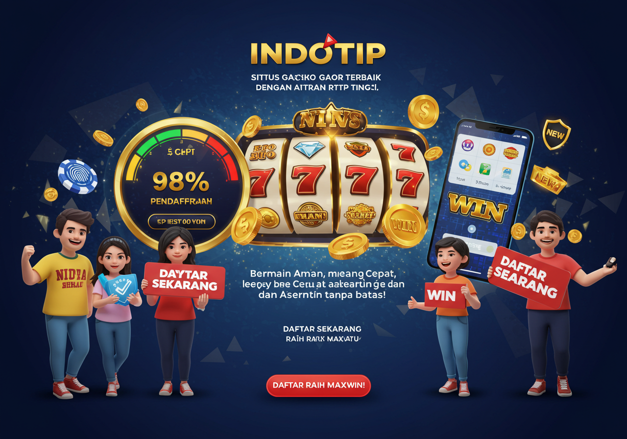 Indotip Situs Slot RTP Tinggi Login Daftar Mudah